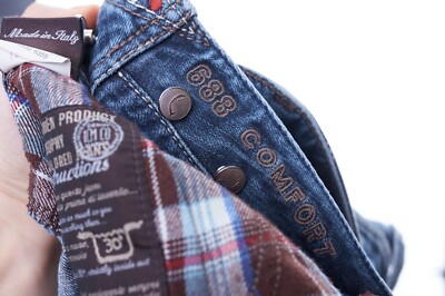 Men's Jacob Cohen TYPE 688 Blue ITALY Casual Pants Size - 31 | eBay