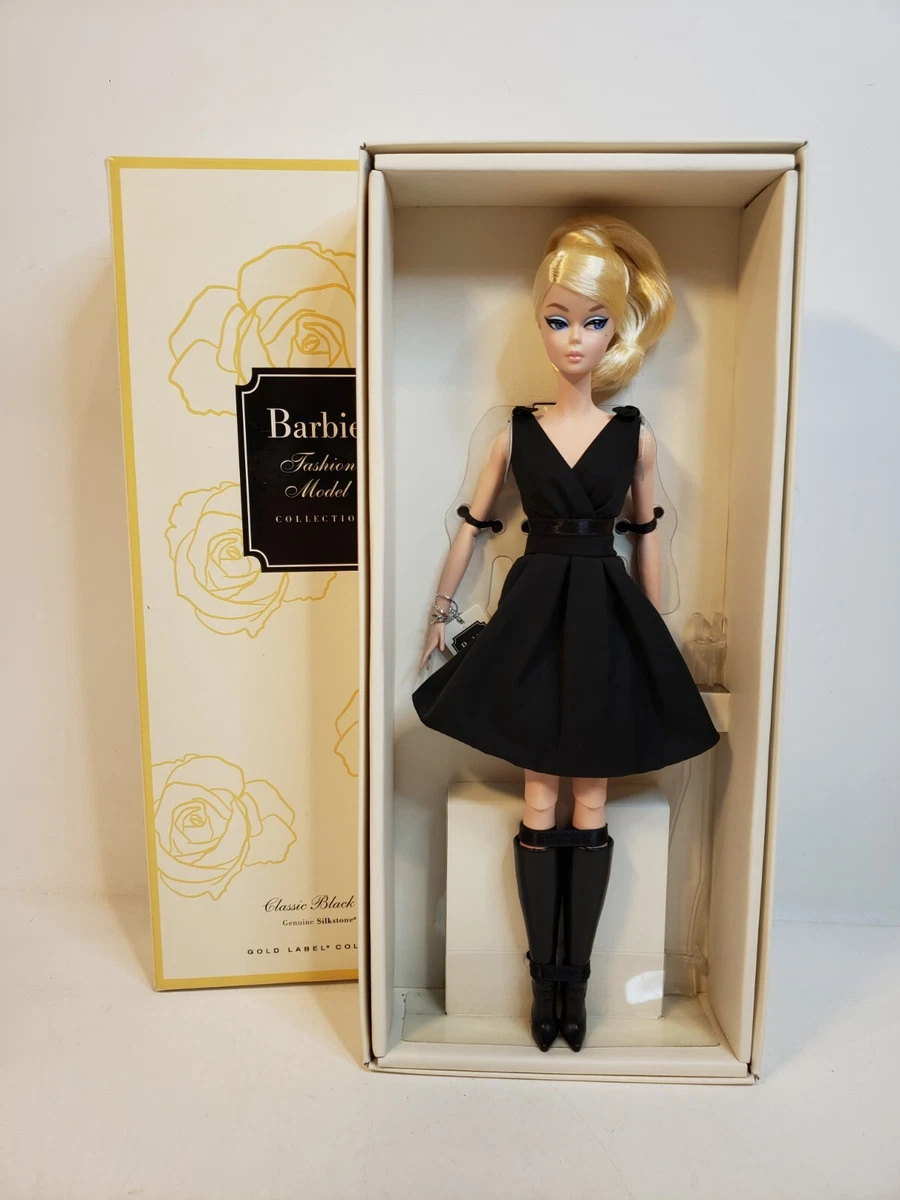 Barbie silkstone top black dress