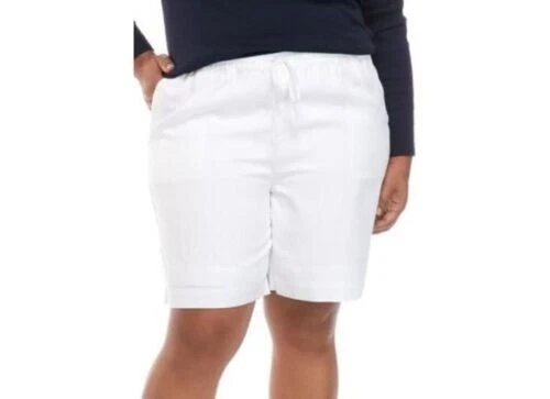 NWT Kim Rogers Curvy Women s Plus size 3X Super Soft Pull On Lined Shorts 6266