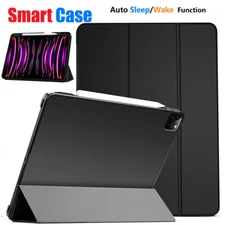 For Apple iPad Pro 12.9" 6th 5th 4th Gen Case Leather Stand Smart Folio Cover