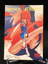 2021-22 Panini Court Kings Modern Strokes #10 Bradley Beal Washington Wizards