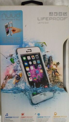 LifeProof NUUD WaterProof Case For Apple iPhone 6 Plus White New - Picture 1 of 4