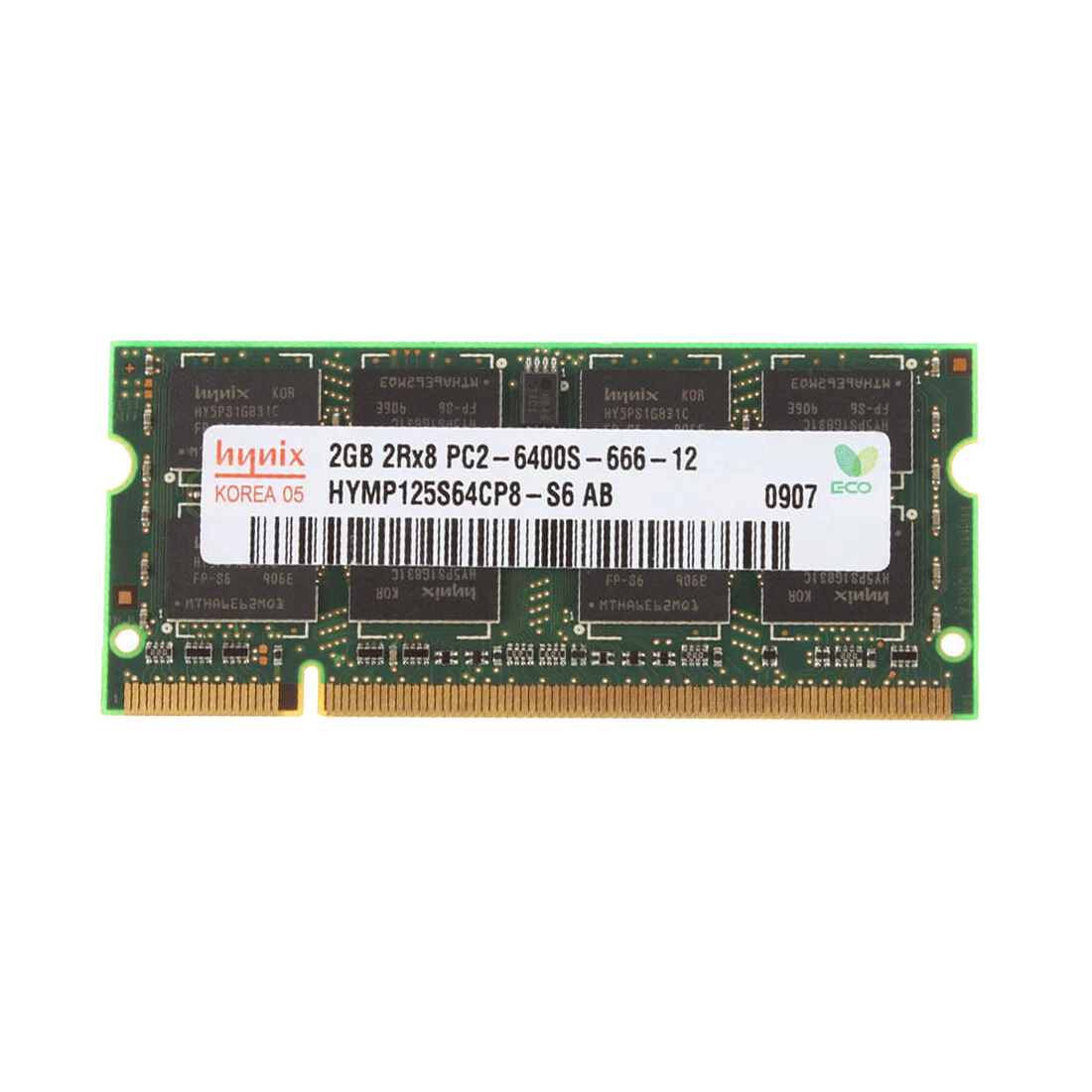 hynix 2GB 4GB 8GB PC2-6400S 2RX8 DDR2-800MHz 200PIN SODIMM Laptop