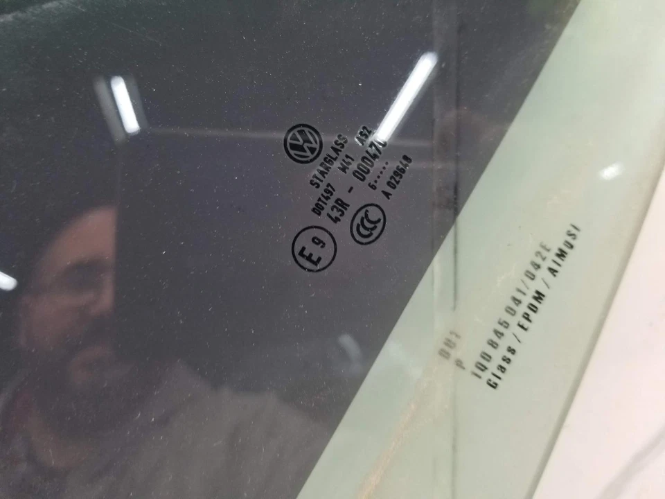 2007 VOLKSWAGEN EOS REAR LEFT QUARTER GLASS #009149 - Image 2 of 4