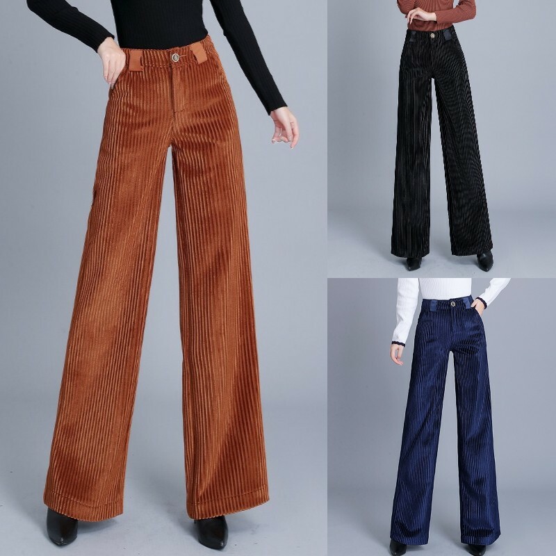 パンツ 19SO 24/7 corduroy wide slacks size L パンツ 19SO 24/7 corduroy wide slacks size L Frame Cropped