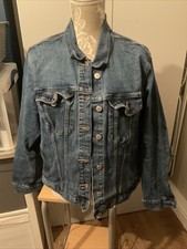 Vintage Old Navy Womens Denim Jacket Blue 90s Xl