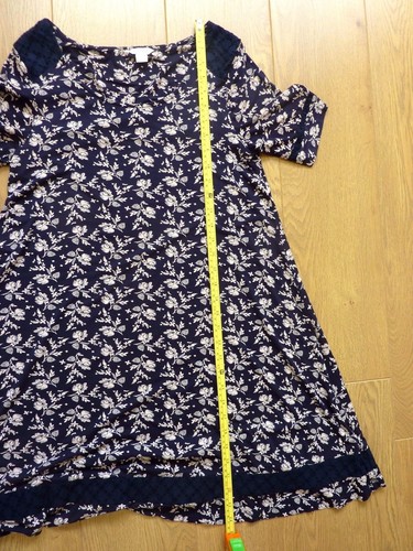 Monsoon Short Sleeve Dress Ladies Flora Summer Size UK 10 EUR 38 - Picture 8 of 10