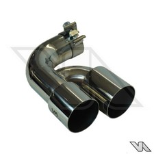 BMW SERIE 1 F20 F21 118i 120i SINGLE TO DOUBLE TWIN EXHAUST TIPS