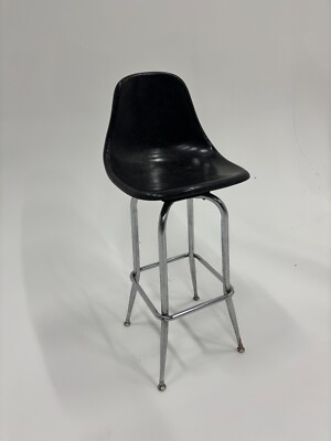 vintage eames fiberglass barstool