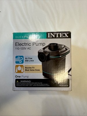 Intex Quick Fill Electric Pump 110-120V AC Inflates & Deflates