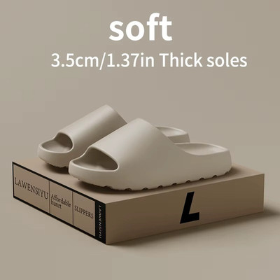 Herren Hausschuhe Rutschfest Leicht Dicke Sohle Indoor Outdoor EVA