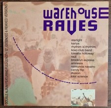 WAREHOUSE RAVES 12" Vinyl Record Double Album - Various Artist's