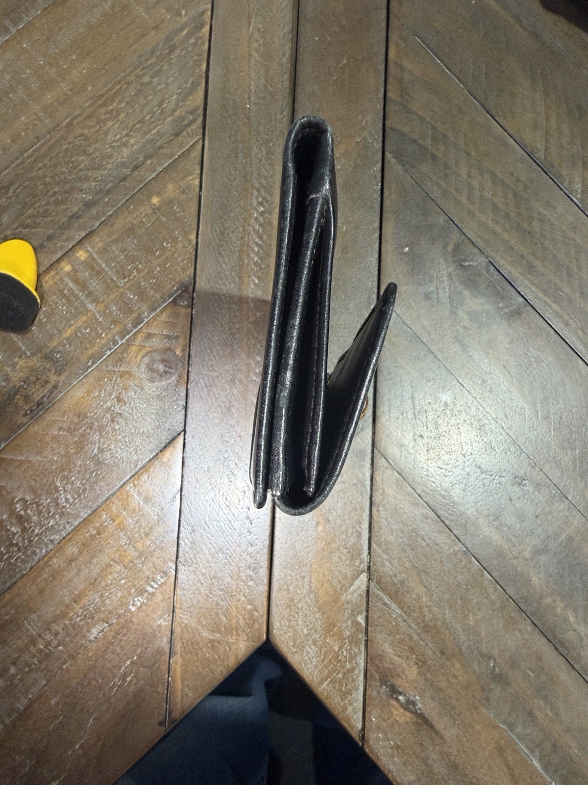 Gucci Black Bamboo Accent Solid Pattern Folding C… - image 2