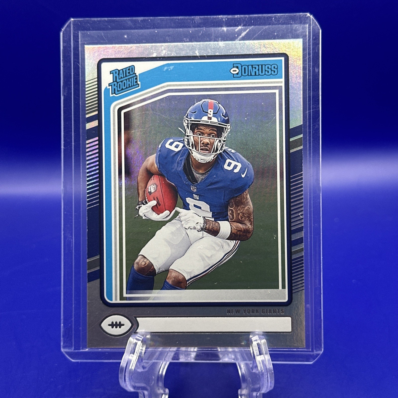 2024 Panini Donruss - Rated Rookie Malik Nabers #383 No Name (RC)