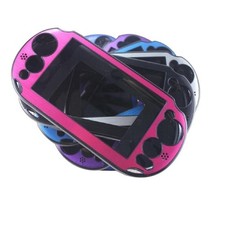 Plastic + Aluminium Skin protective Shell Hard Case Cover For Sony PS vita 2000