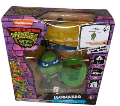 Teenage Mutant Ninja Turtles Mutant Mayhem ''Leonardo'' Motion Sensing Helicopter