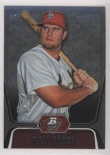2012 Bowman Platinum Prospects Refractor Matt Adams #BPP1 y0i