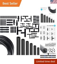 Silicone Multipurpose Vacuum Line Kit - 6 Hoses 64 Connectors Included Silicone Multipurpose Vacuum Line Kit - 6 Hoses 64 Connectors Included