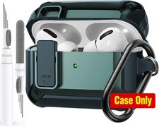 Rugged Locking Case Cover for Airpods Pro 1st/2nd Gen, Shockproof Armor
