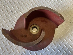 Gorman-Rupp T4 Impeller PN:10528-11010, 9.75" DIA,DI, #100886