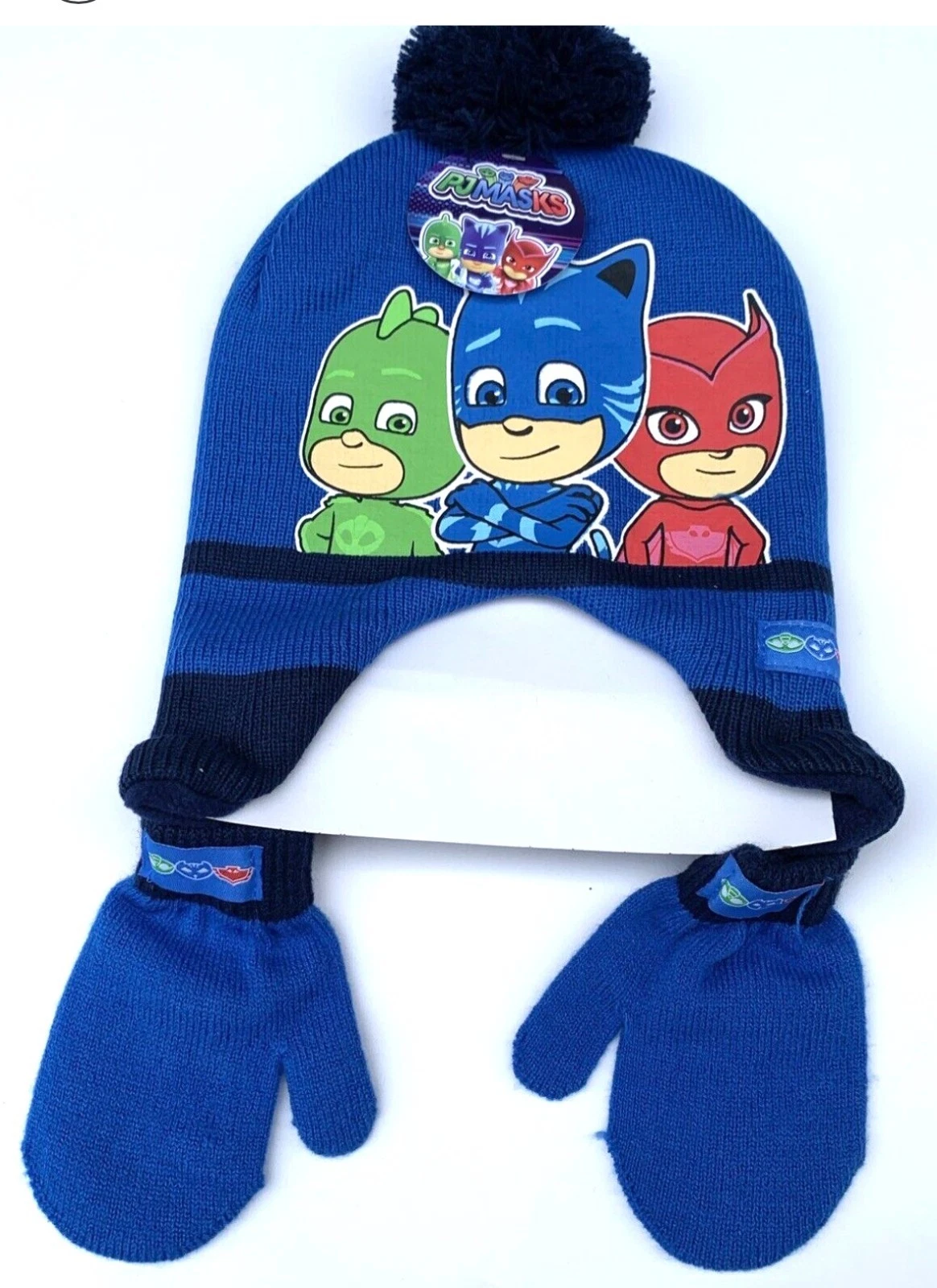 Toddler Hat & Glove Set PJ Mask & Frozen