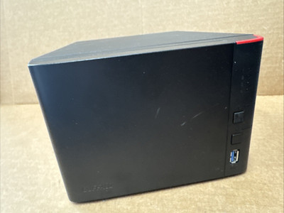 Buffalo LinkStation LS441D NAS 4-Bay 3 Drive Trays Missing HDD, caddies, and PSU