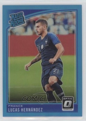 2018 Panini Donruss Rated Optic Aqua Prizm 99/149 Lucas Hernandez Rookie RC 15qg