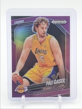 PAU GASOL 2024-25 PANINI PRIZM BLACK LEGENDS PURPLE LAKERS #265 /99 Q5721