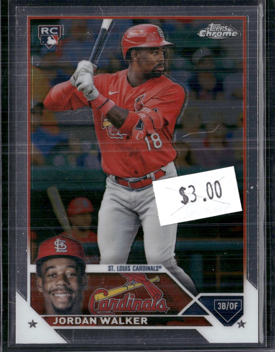 2023 Topps Chrome #209 Jordan Walker