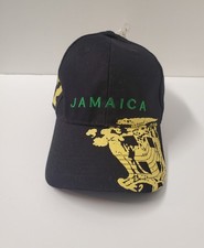 Jamaica Hat Back Strap Black Adjustable One Size 62 Crest Seal