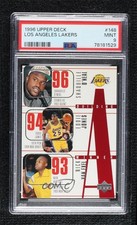 1996 Upper Deck Building a Winner Shaquille O'Neal Eddie Jones PSA 9 MINT 0w2r