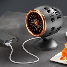 Desktop Range Hood 3 Speed Portable Kitchen Exhaust Fan For Small Parties↑