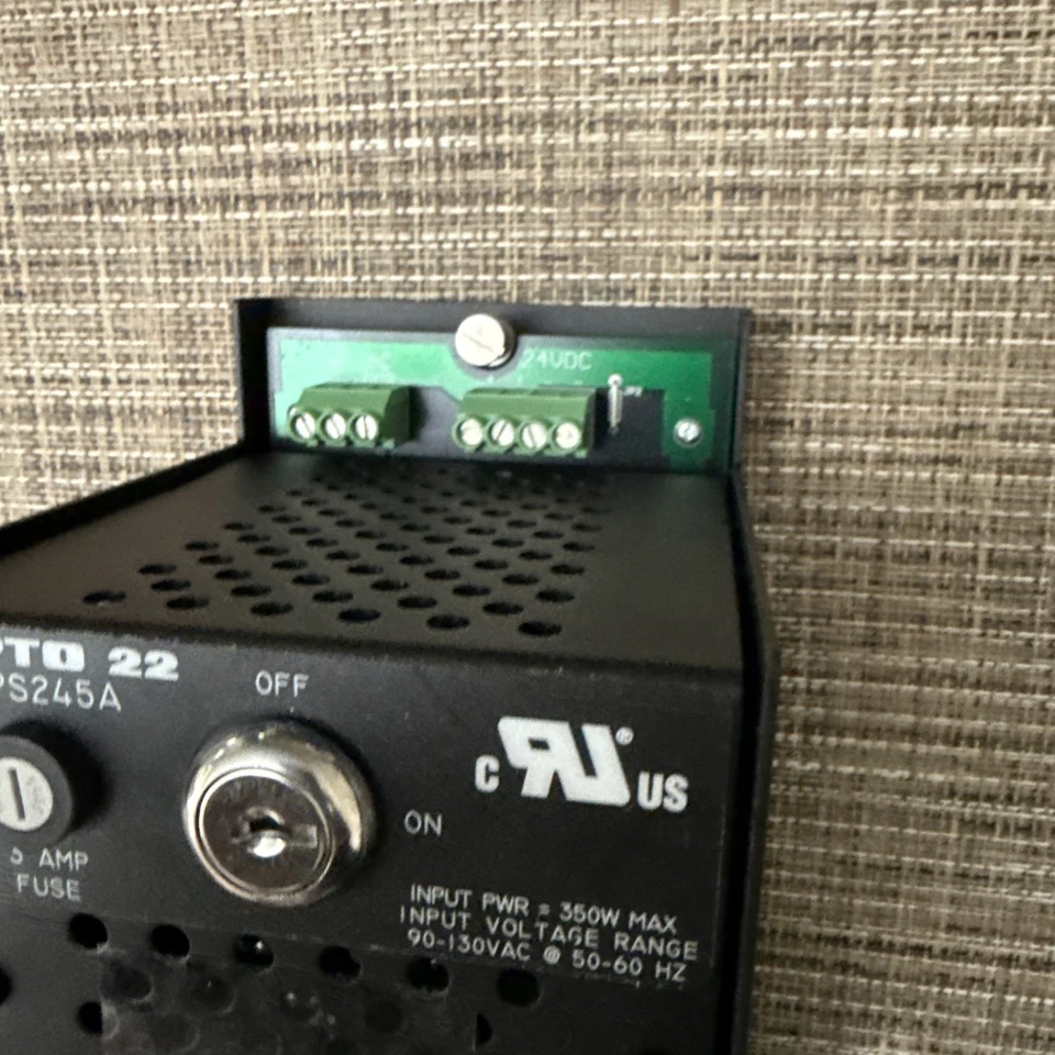 Opto 22 G4PS245A Classic Controller Power Supply 24VDC Output (Used) - Image 3 of 4