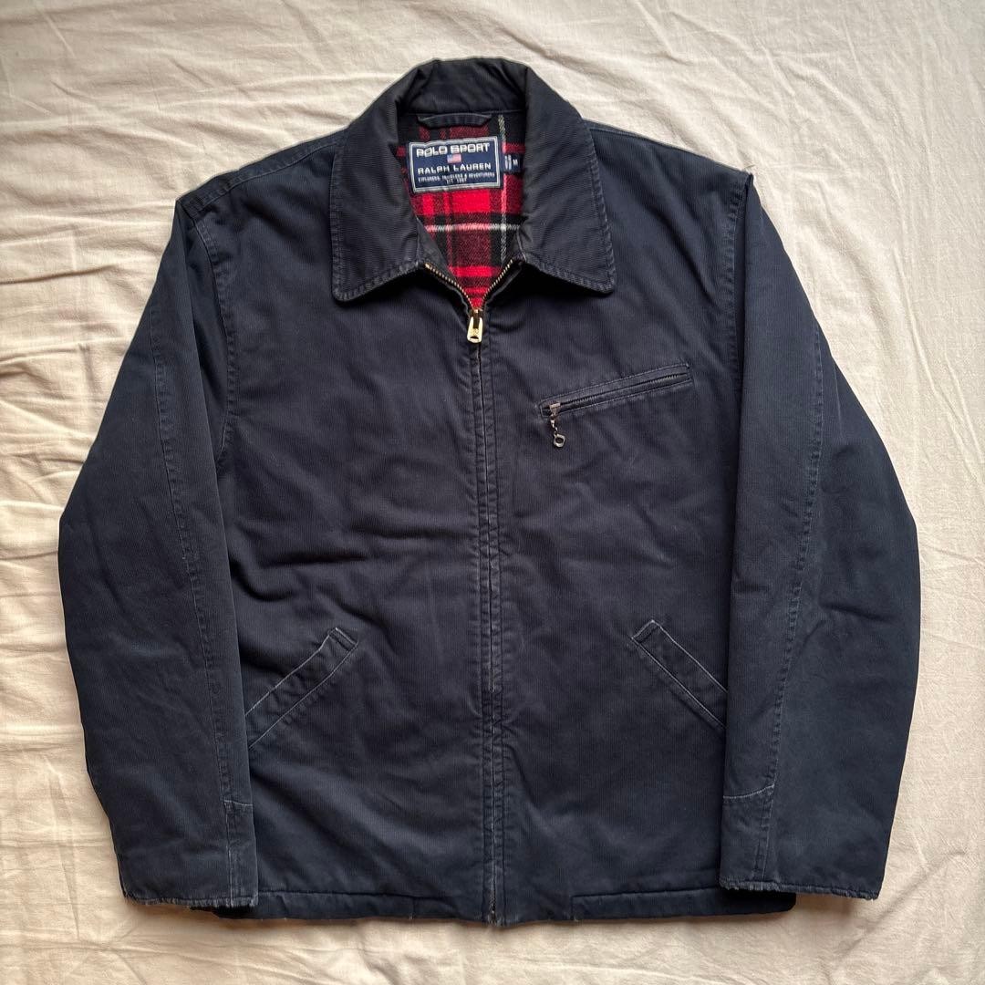 POLO SPORT 90s sboy Work Jacket Carhartt Style Short Length Wide Fit thumbnail 3
