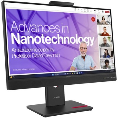 Lenovo ThinkVision T24-4v, LED-Monitor, 60,5 cm (23,8 Zoll), schwarz