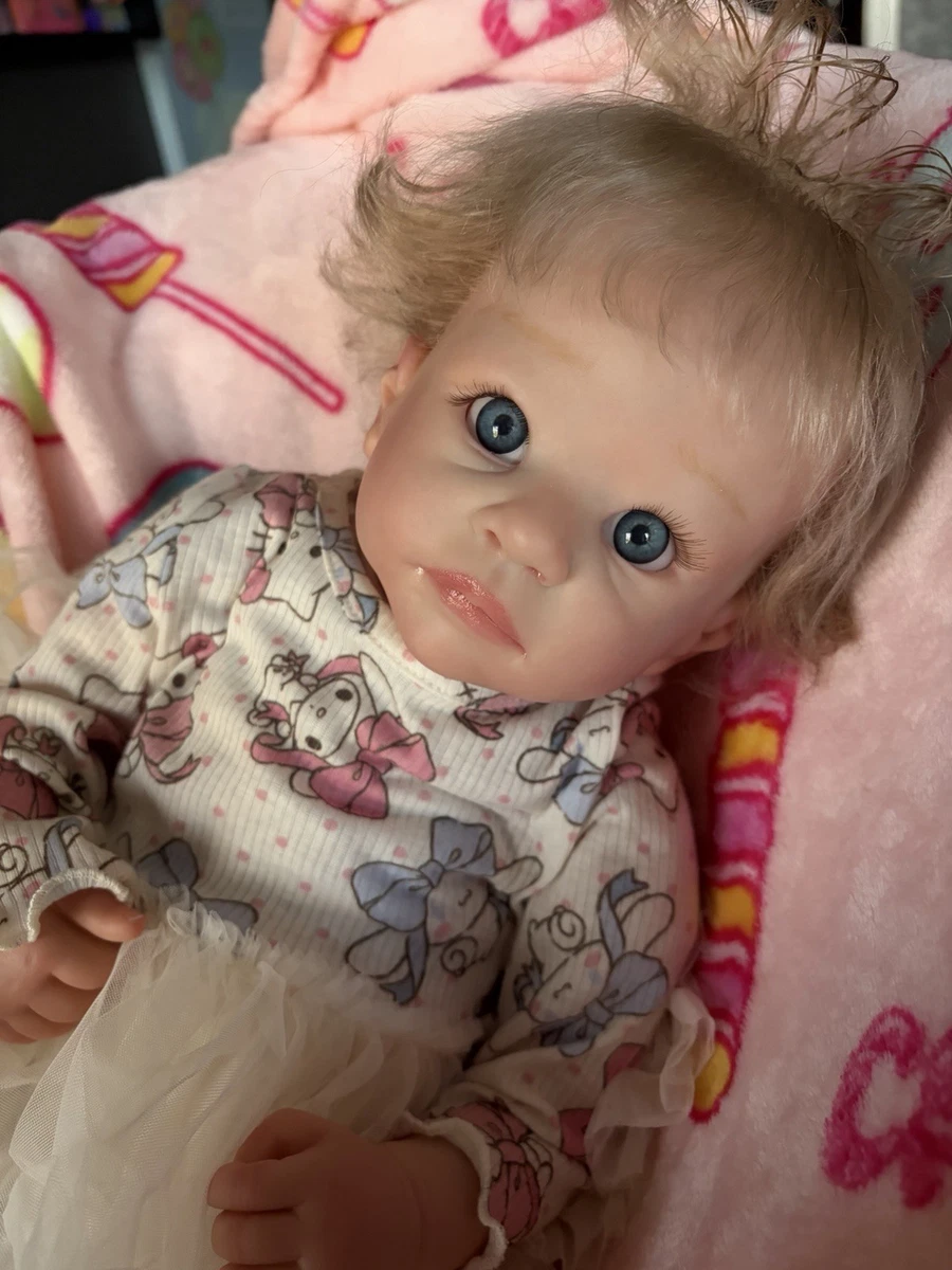 Npk - Poupée Reborn Réaliste À Corps Doux De 50cm, Pêche Avec Peau 3d