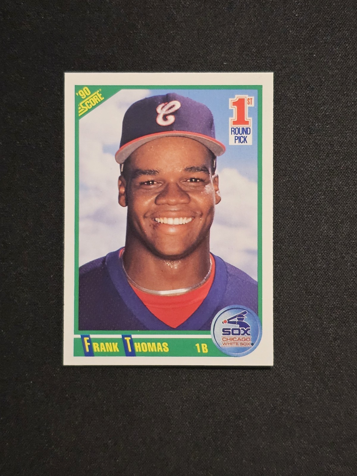 1990 Score - 1st Round Pick Frank Thomas #663 (RC)