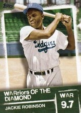 2020 Topps #WOD-41 Jackie Robinson WARriors of the Diamond