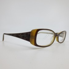 Elizabeth Arden EA 1076-1 Brown Olive Oval Eyeglass Frames 51-16-130