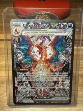 Carta Pokémon TCG 2023 SVI Fiamme Ossidiana Charizard EX SIR 223/197 RAW NM