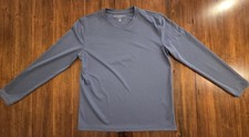 Men's Clearwater Outfitters Long-Sleeve Shirt, Blue, Size Medium