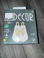 Diall Decor E27 Led Lightbulb X2