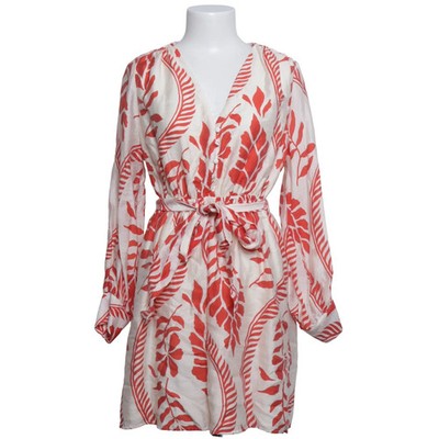 H&M, Kleid, Größe: S, Rot/Mehrfarbig, Lyocell/Polyamid/Polyester, Sonstiges #RMV
