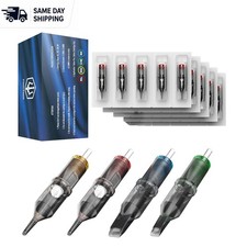 Stainless Steel Tattoo Needles 50PCS - Disposable Membrane 3-11RL for Lining