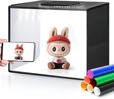 Glendan Photo Light Box Photography: 14"x10" Portable 14 10Inch, Black