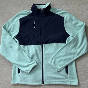 RLX Ralph Lauren Veste polaire Hommes Grandes poches pleine Zip Golf Performance
