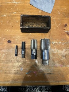 NPT Pipe Taps Greenfield 4 Sizes