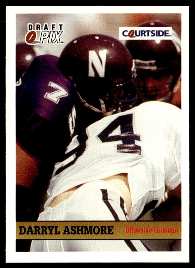 1992 Courtside Darryl Ashmore Rookie Northwestern Wildcats #83