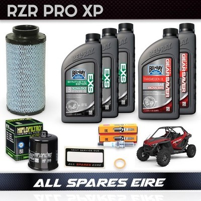 POLARIS RZR PRO XP & TURBO R SERVICE KIT INKL. ÖL, FILTER & STECKER (2020-2025)