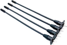 4-Pack Antenna Replace for Shure SLX24 BETA58 SLXSM58 SLXW39 SLXWH30 UR8D UGX88